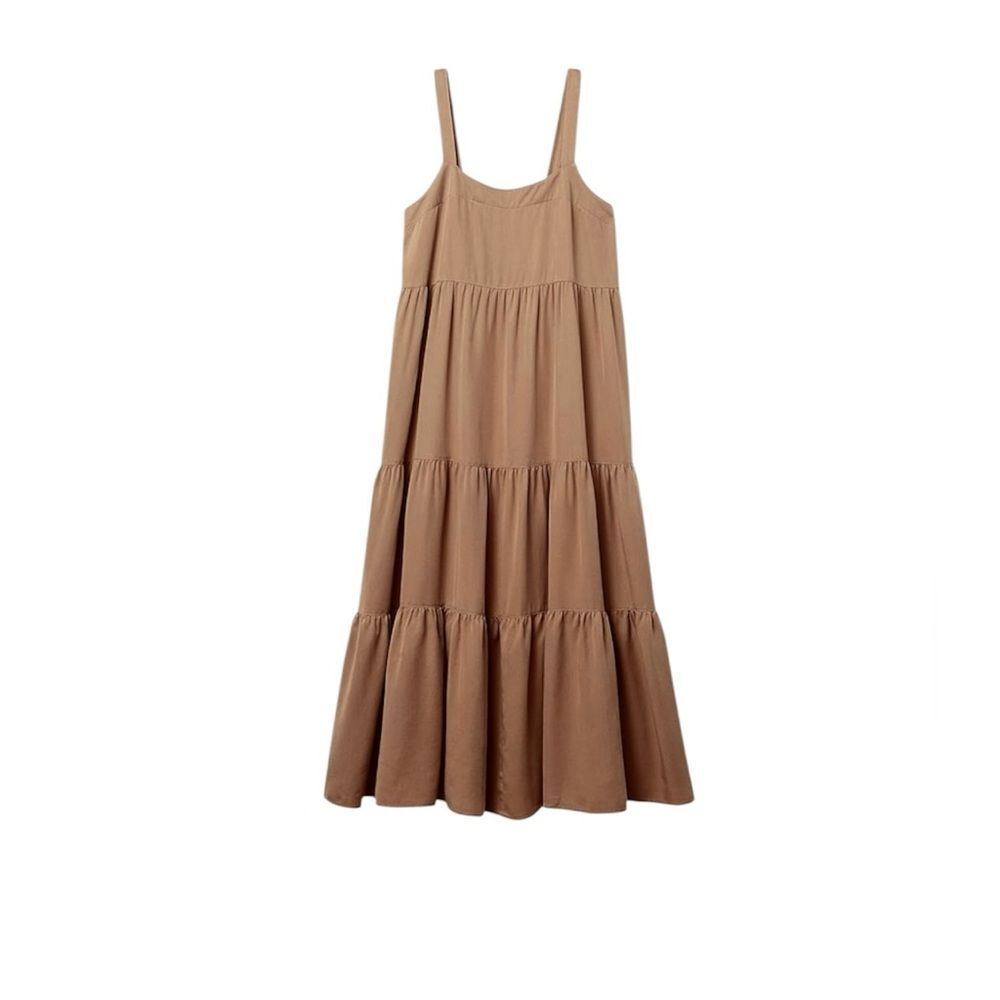 NWT The Drop Mushroom Light Brown Dress Sz M